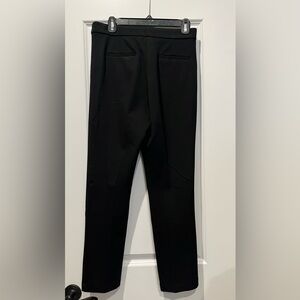 Elegant Black Ankle-Length Pants